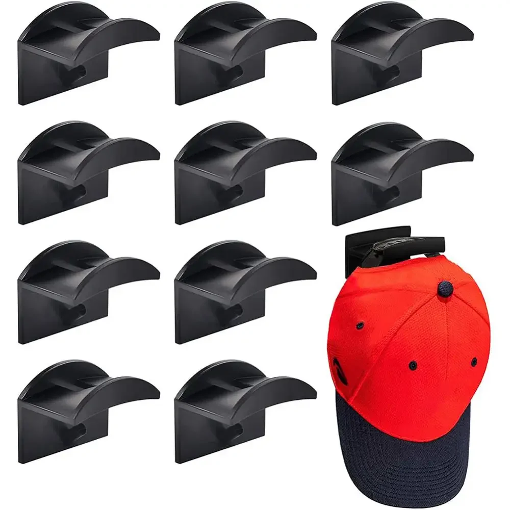 Estante de pared flotante para sombreros, gancho de montaje, accesorios de baño, estante para gorras de béisbol, organizador de almacenamiento, estante para abrigos, casas