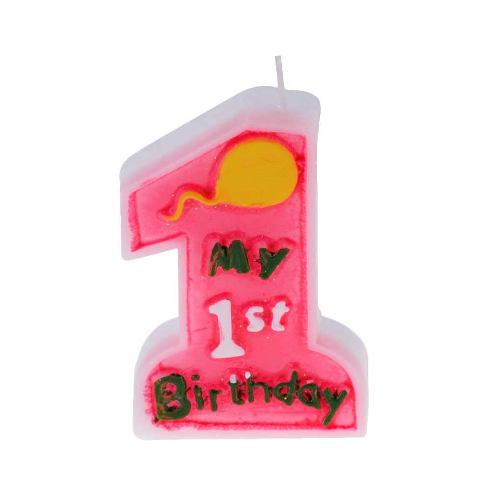 Number Birthday Candles 1 2 3 4 5 6 7 8 9 0 Gold Sliver Kids Birthday Candles for Cake Party Supplies Decoration Cake Candles