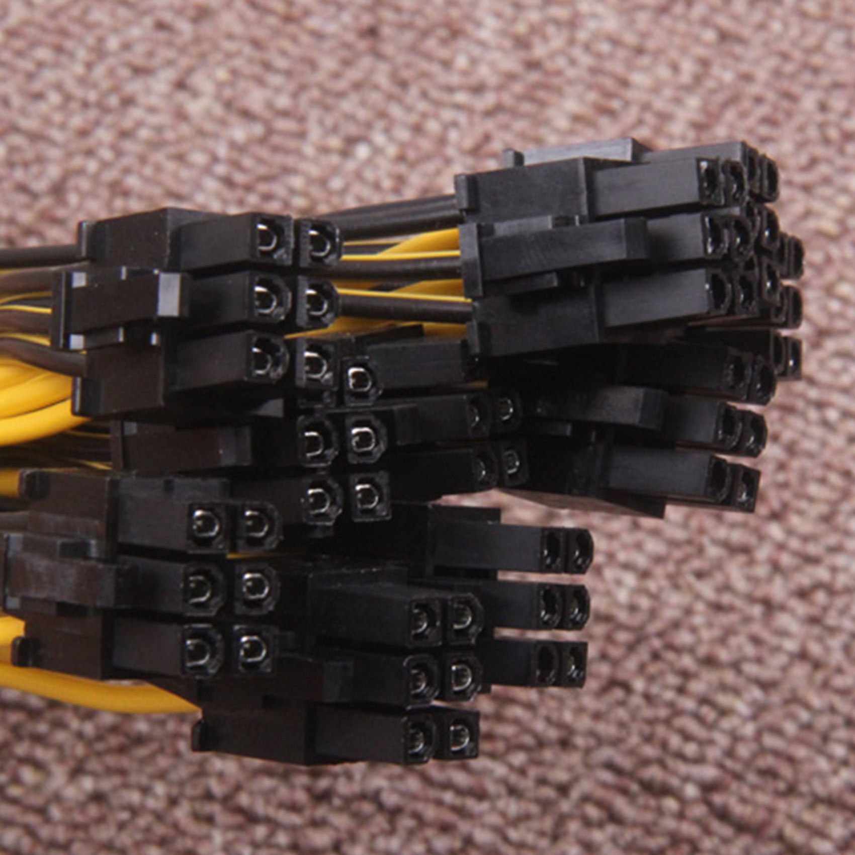 8 stück  s7 s9 to 5x pci-e pcie 6- pin gpu-grafikkarten-splitter-stromkabel btc-miner bitcoin  s11 t9+x10 l3+a3 a841 m3 p3 p 3