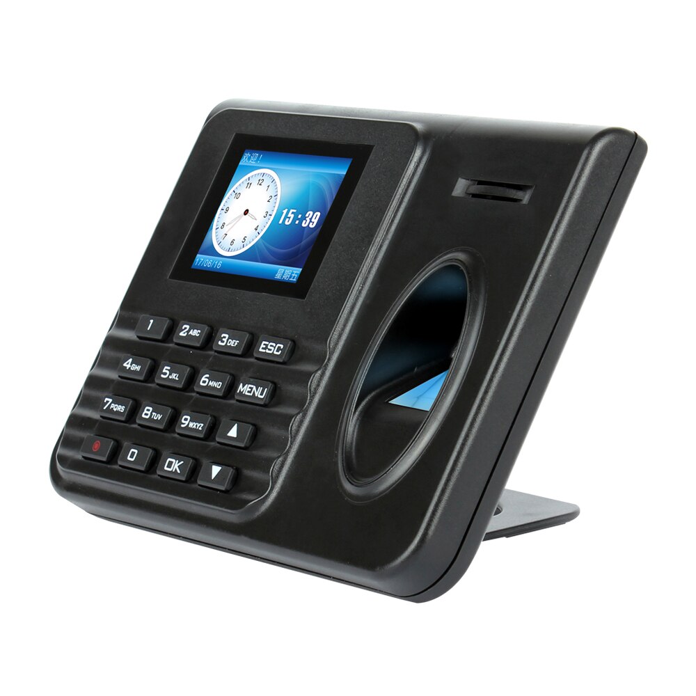 r LCD U Disk Excel Output Standalone Fingerprint Time Clock Biometric Attendance Machine Optional TCP/IP