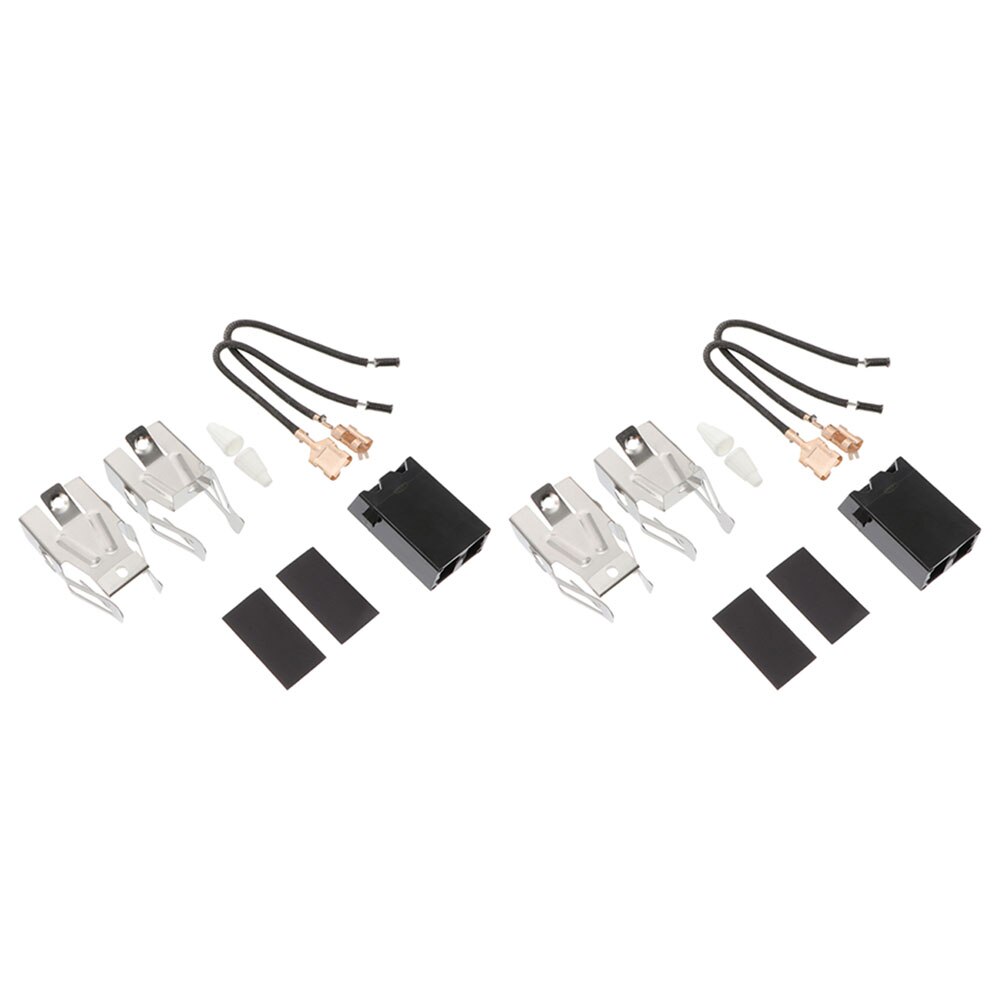 4 Sets Range Burner Receptacle Kit for Oven Surface Burner Receptacle Set