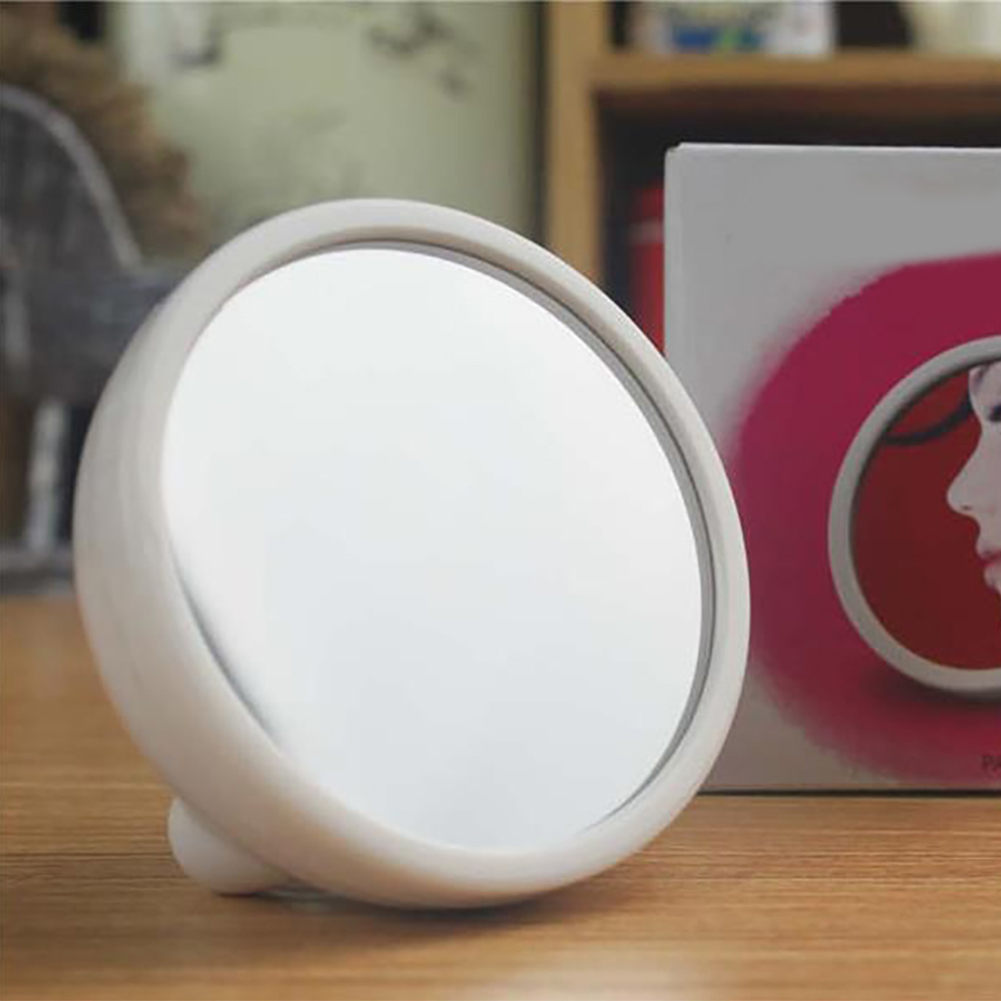 Mini Desktop Digital Clock LED Display Mirror Electronic Noiseless Digital Alarm Clock Mini Children Student Desk Table Clock: Default Title