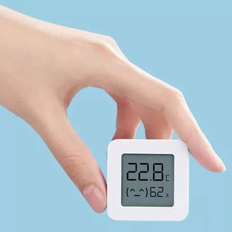 Termómetro higrómetro digital eléctrico inteligente inalámbrico xiaomi mijia 2 con bluetooth disponible en stock. funciona con la aplicación mijia.
