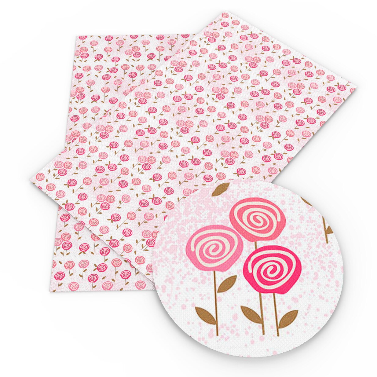 20*34cm blodfärgstryck litchi konstläder tyg ark vinyl konstläder kläder klädsel gör-det-själv örhängen hår rosetter ,1 yc 12133: 1071384036