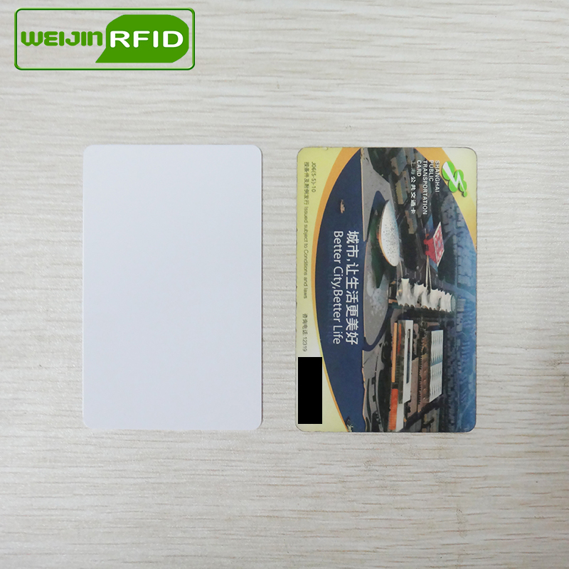 UHF RFID Tag PVC Card Alien 9662 EPC6C 915mhz 868mhz 860-960MHZ Higgs3 ...