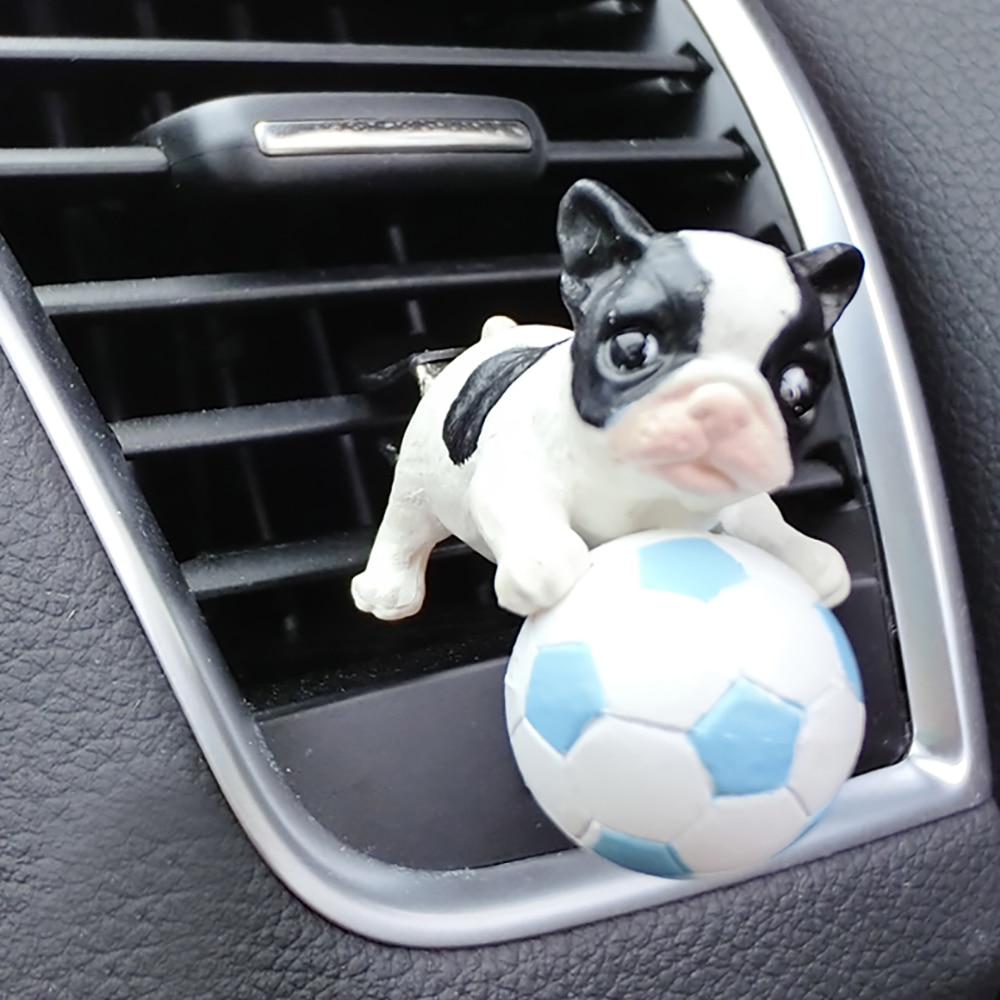 Biludluftningsklemme sød dekoration fransk bulldog corgi beagle figur dejlige biler interiør stikkontakt hund indretning tilbehør