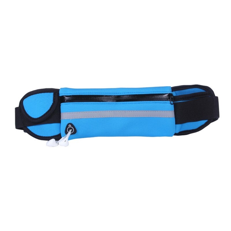 Heuptasje voor mannen en vrouwen - waterdichte heuptas met verstelbare riem voor reizen sport hardlopen. (Paars-01