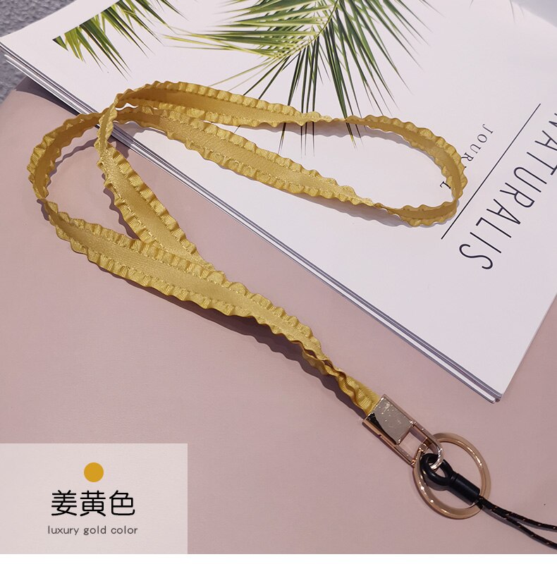 Telefoon Ketting Lanyard Is Geschikt Voor Iphone 13 Xiaomi Samsung Sleutelhanger Telefoon Lanyard Lotusblad Chain Polsband Lanyard: 06