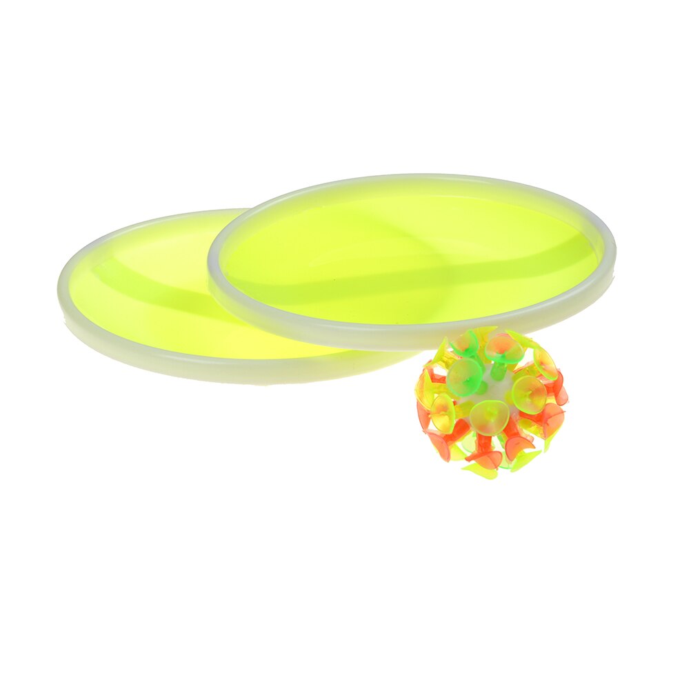 Grappige Kleverige Bal Spel met 32 Zuignap 2 Ronde Vleermuizen Speelgoed Sport Outdoor Activiteit Game