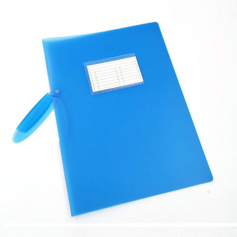 Plastic Transparante Map A4 Filing Producten Roterende Map Houder Binder Clips Organiseren Document Clip Kantoor School