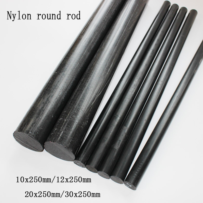 Nylon 6 PA6 round rods bars plastic
