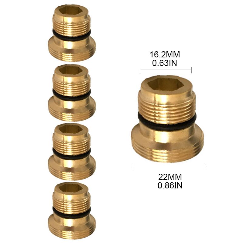 5 Stks/set Waterzuiveraar Beluchter Connector Vervangingen Messing Kraan Adapter Keuken Badkamer Kraan Accessoires: 12