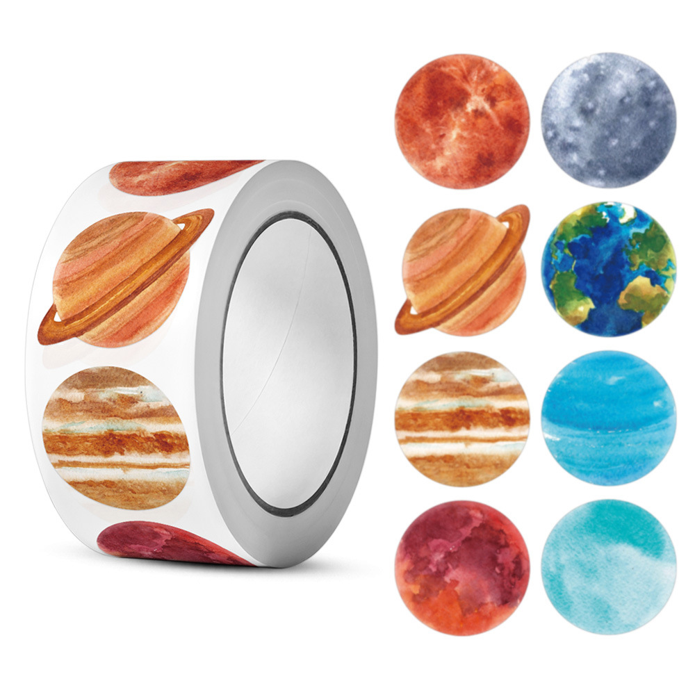 500 stuks/rol bijenstickers leraar beloningsstickers schattige dierenstickers schoolbenodigdheden toenemen rolsticker: Light Grey
