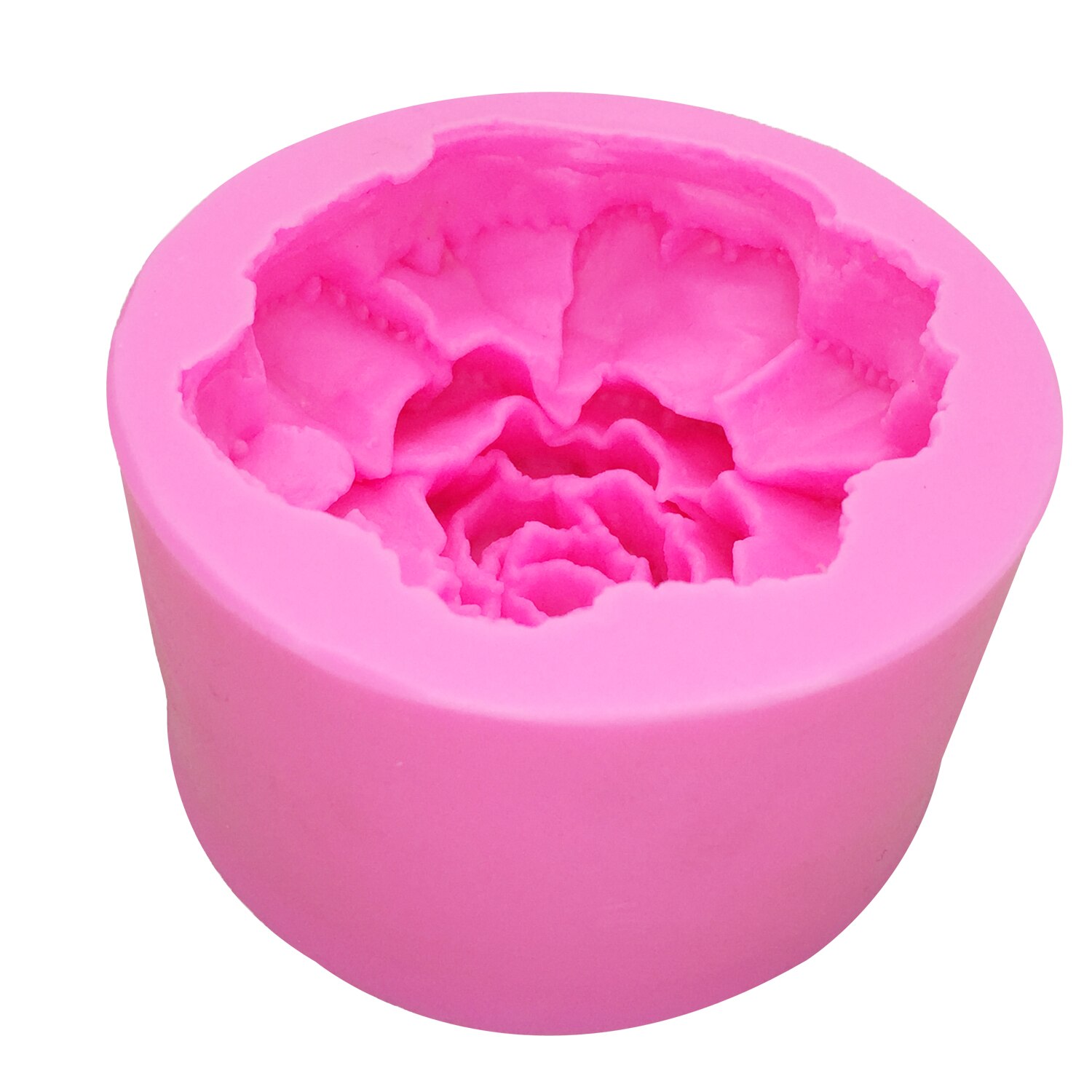 M0443 3D Bloem Anjers Silicone Mold Cake Decoratie Zeep Kaars Klei Fimo Mallen