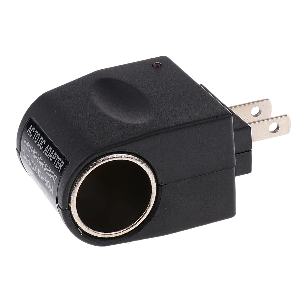 adaptador de CA a CC 12V, conector convertidor de cargador, resistente al agua 500mA