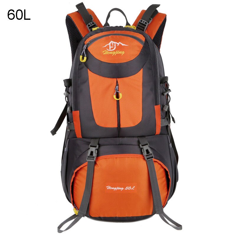 Reput 40l 50l 60l retkeily vaellusreppu laukku ulkoilu urheilulaukut matkailu miesten kiipeilyreppu sac de sport mochila  xa564wa: Oranssi 60l