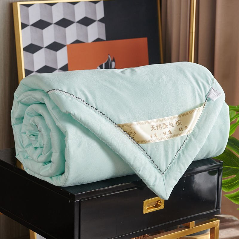 Katoen Zomer Koel Dekbed, Airconditioning Quilt, 100% Moerbei Zijde Zomer Quilt, Dubbele Kinderen Quilt, zomer Slaapzaal: 200X230cm 1pcs / dimao01-4