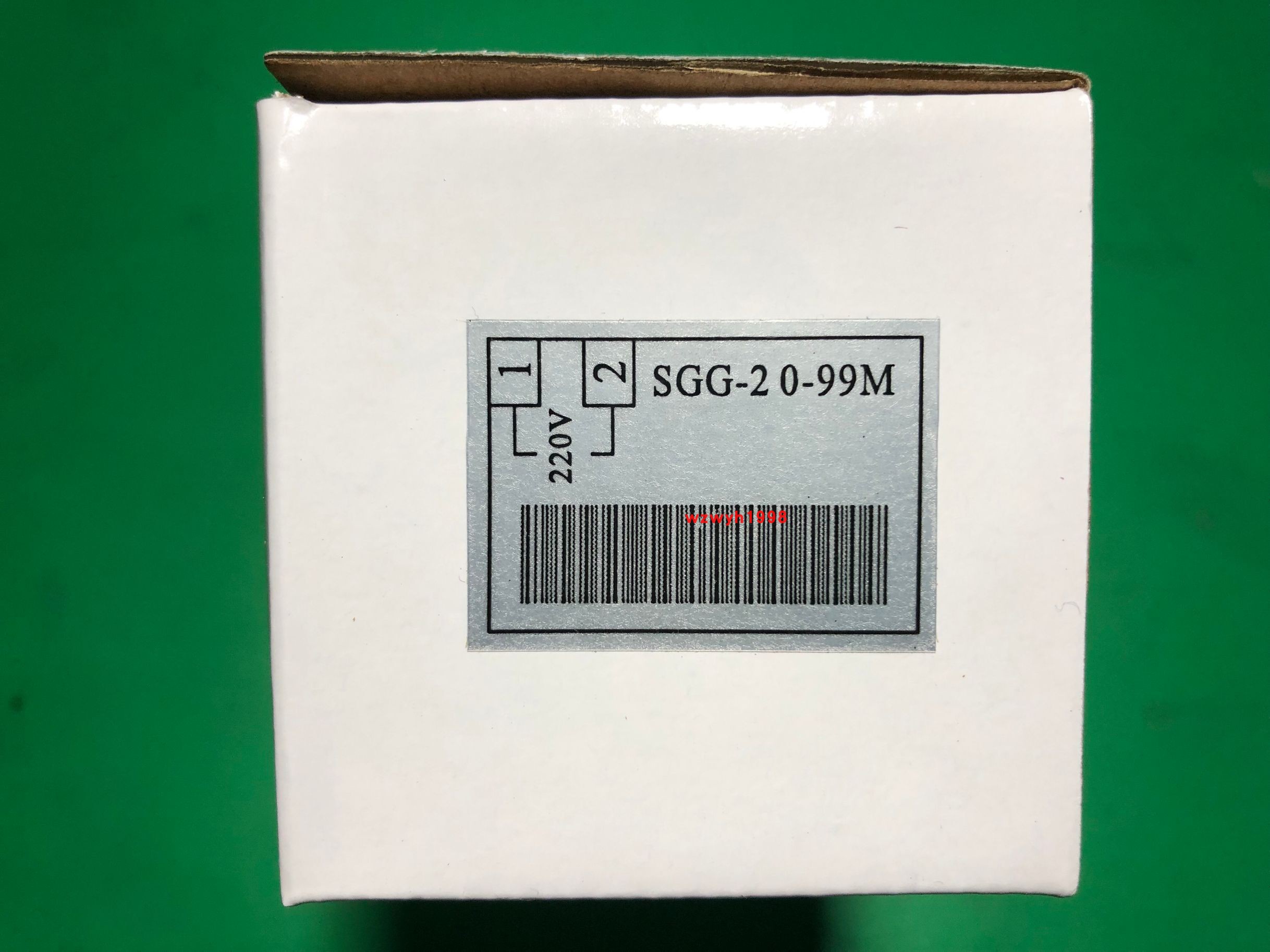 Horno 0-99 minutos alarma de Cuenta atrás Hongling horno tiempo relé SGG-2 temporizador