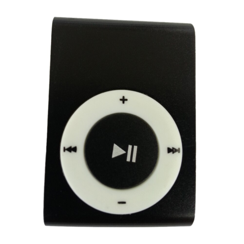 Miniklämma  mp4 spelare vattentät sport  mp4 musikspelare bärbar  mp3 spelare: Svart