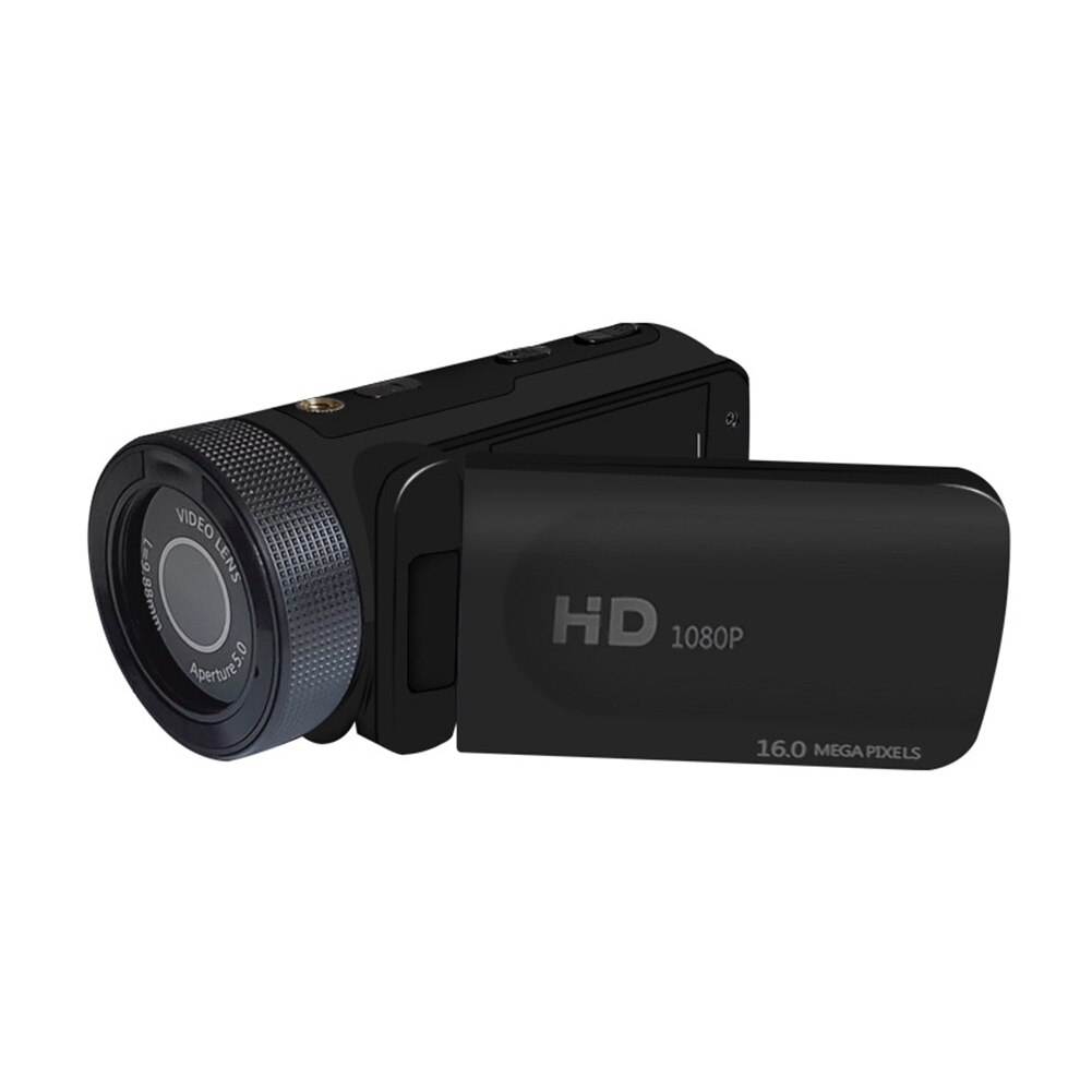 Hd 1080P Digitale Video Camera Met Microfoon Hd 1080P Camcorder 16x Digitale Zoom Camera Camcorder 2.4 Inch Scherm lichtgewicht: Standard
