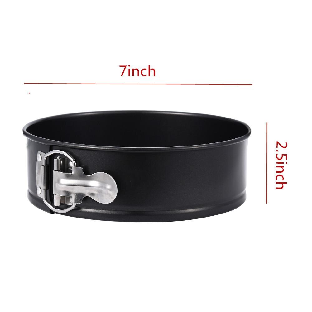 7-inch Round Springform Non-stick Cake Pan Leak-proof Cheesecake Pan Bakeware Kitchen Accessories