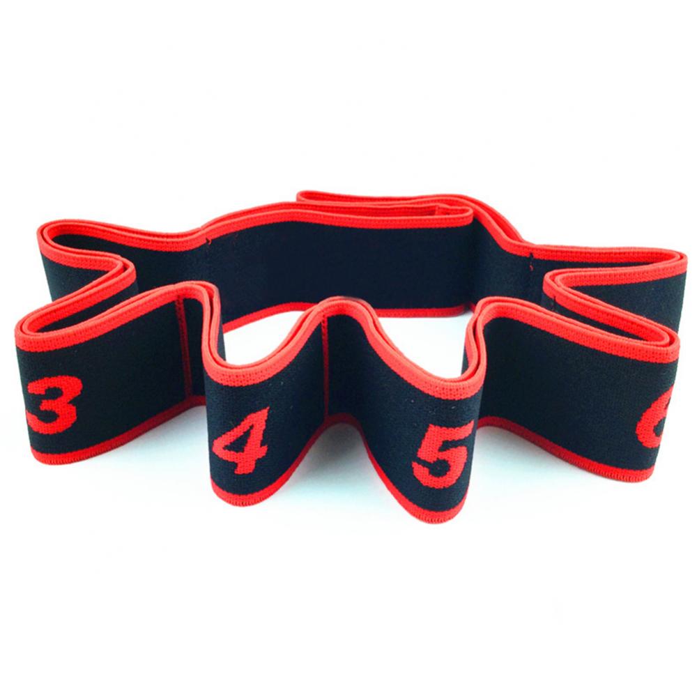 Gym Dance Stretching Band Yoga Pose Juiste Oefening Weerstand Elastische Band