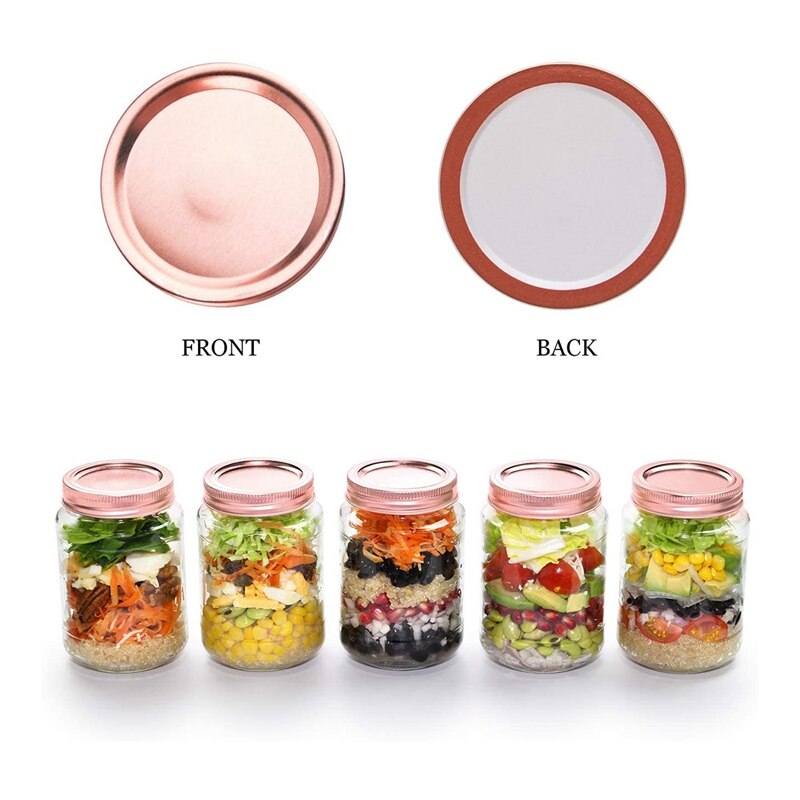 40 Pack Mason Jar Lids Mason Jar Split-Type Lids Mason Jar Cover Mason Jar Lid Excluding Mason Circle
