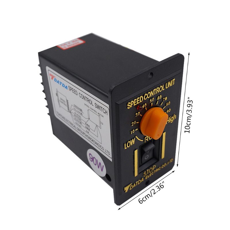 400W Ac 220V Motor Speed Controller Pinpoint Regulator Controller Vooruit En Achteruit