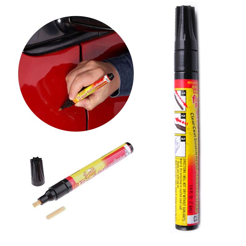 1 stk 12ml grønne farver bil reparation pen bil pro smart frakke lak ridse bil smart frakke: Klare farver