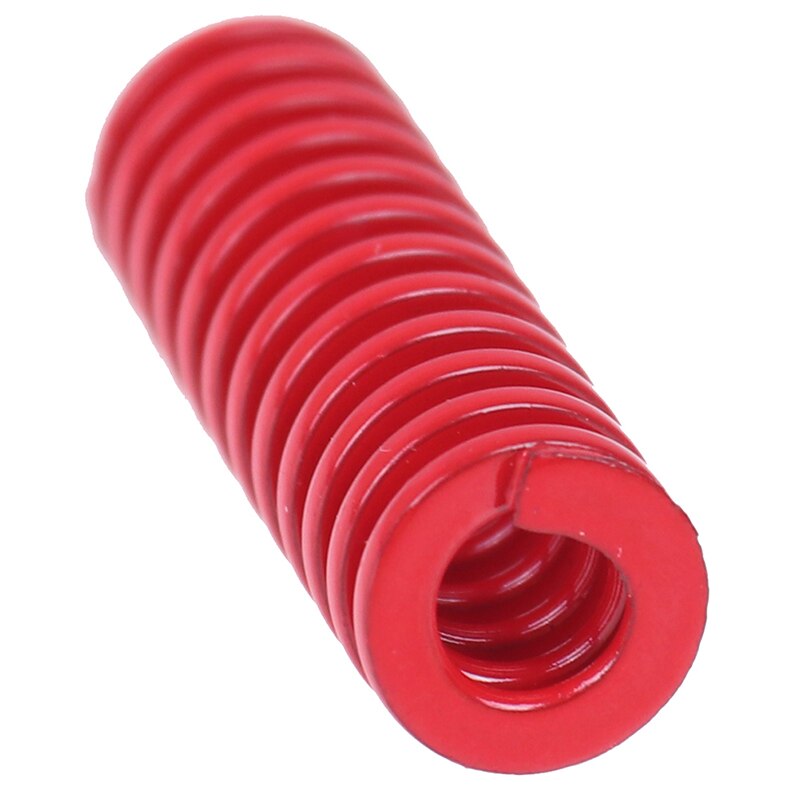 1Pcs Red Medium Load Compression Spring Diameter Rod: 8mm Loading Free Length: 20mm Die Mold Spring