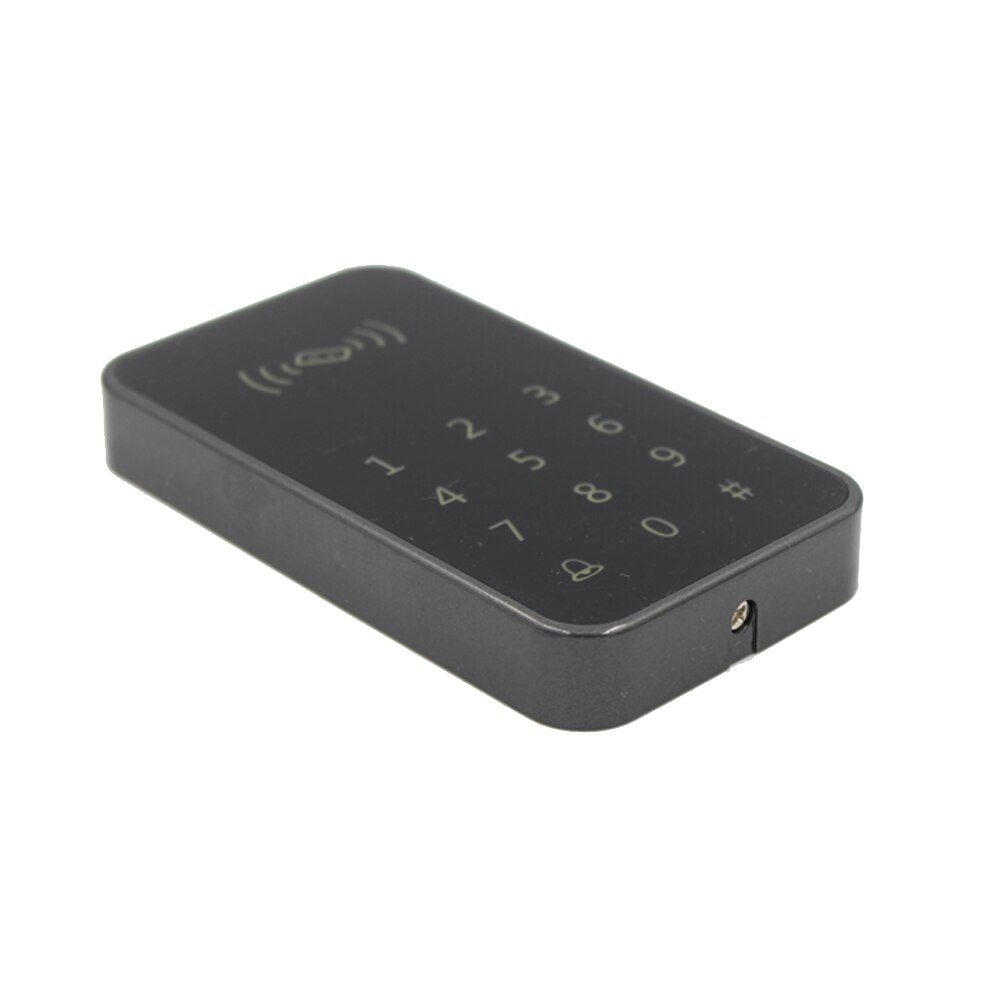 RFID 125khz Backlight Touch Access Controler keypad EM Card Reader Door Proximity Card Reader Lock opener wiegand 26 output: AC Black