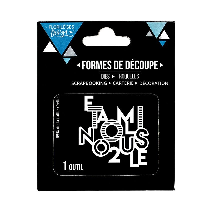 Outil De Découpe Métal Florilèges Design Jolies Dentelles Format A5 - Collection La Vie En Rose