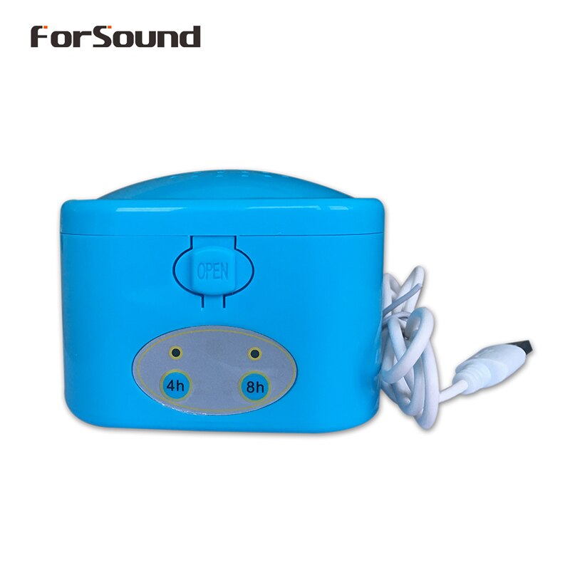 DryGuard USB Hearing Aid Electrical Dehumidifier with 4H or 8H, Hearing Aid Dryer, Hearing Aid Dry Case with Timer Control