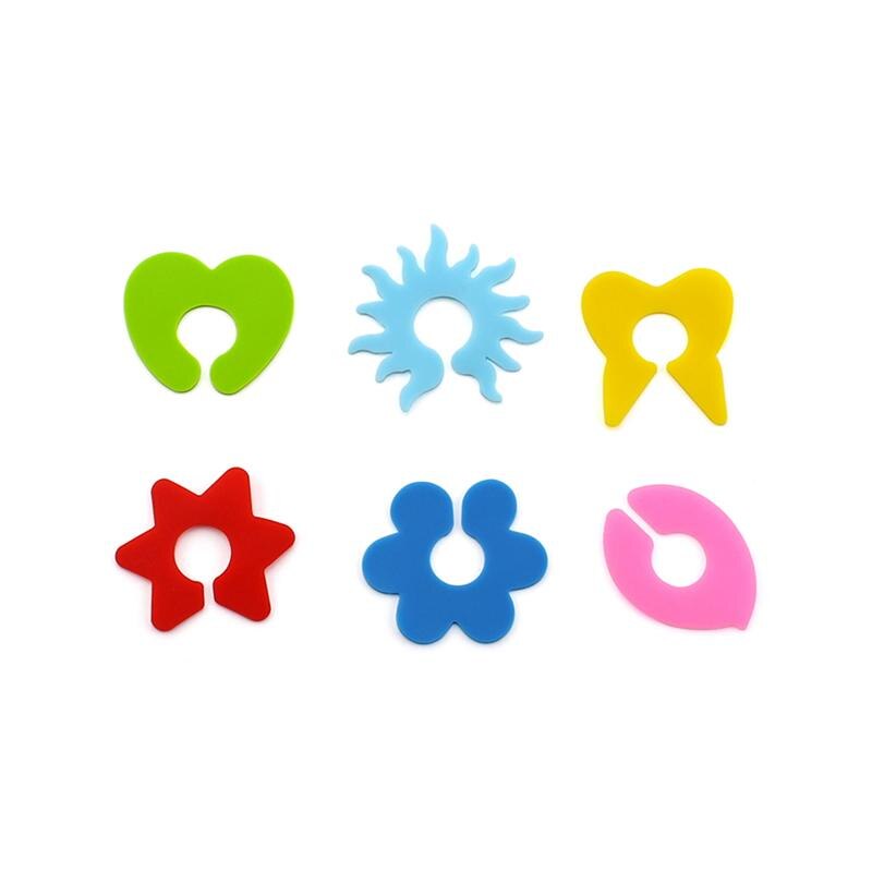 6 Stück Halloween Weinglas Marker - Schädel Anhänger Für Party & Veranstaltungen