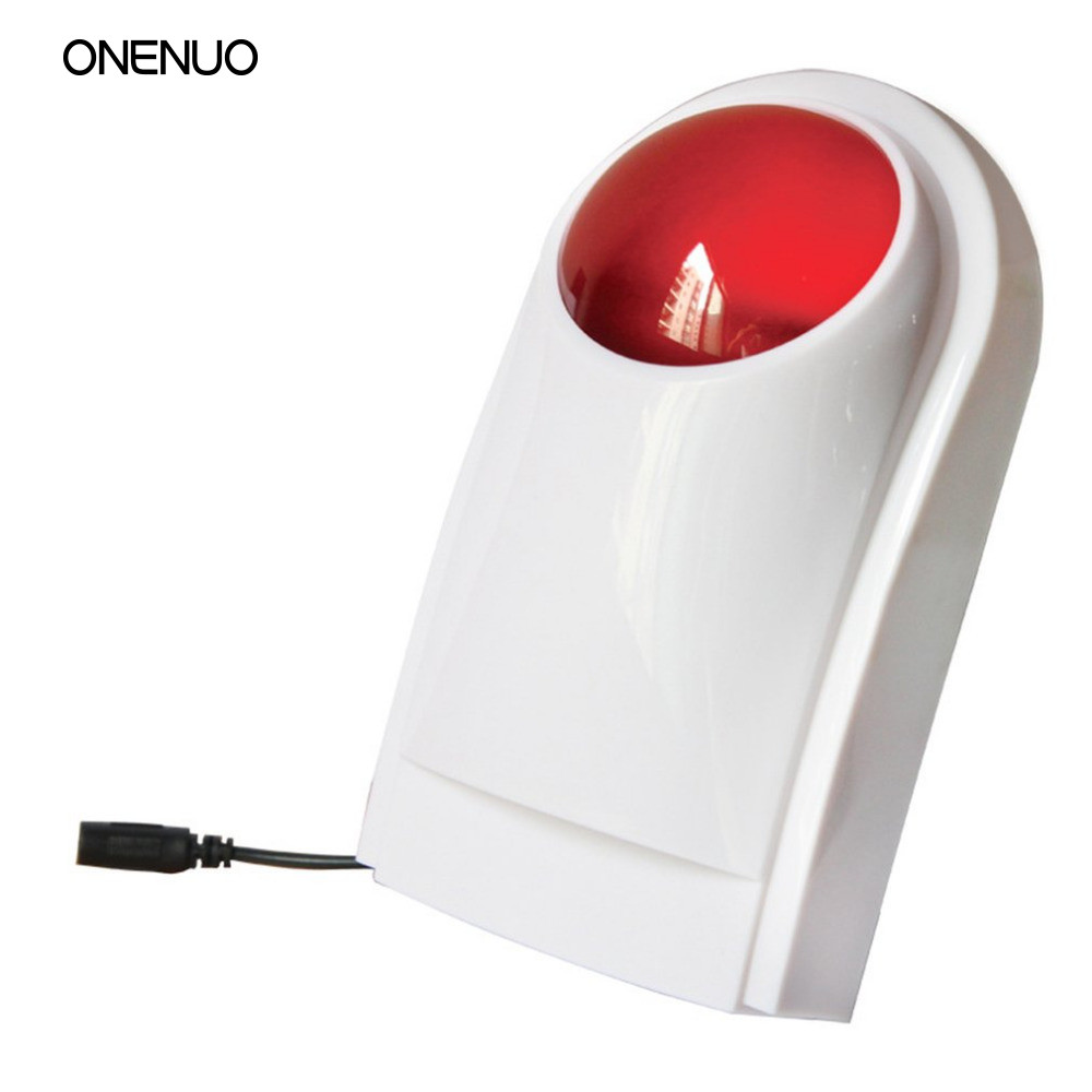 110 dB outdoor portable siren alarm ,wireless remote siren with PIR sensor