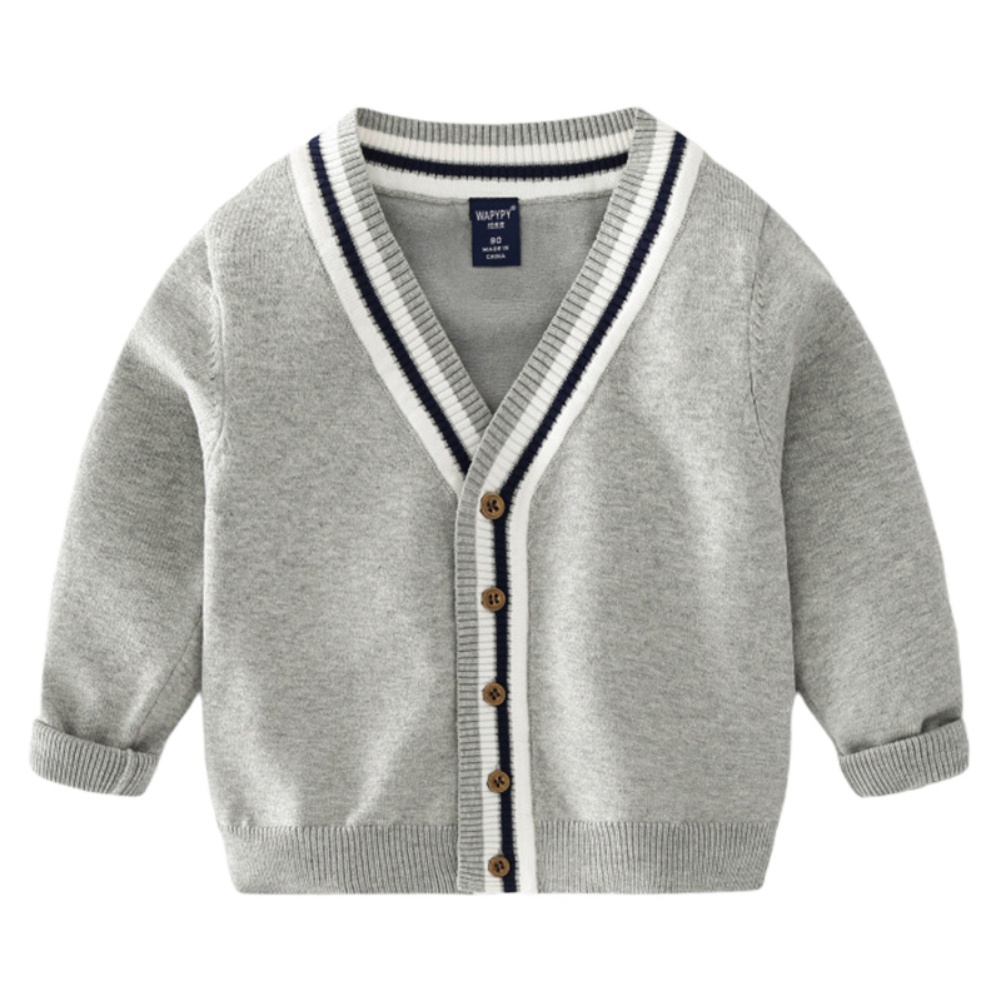 LCW Kids Pull-over en Tricot Imprimé pour Garçons à Col Rond - W5BC28Z4
