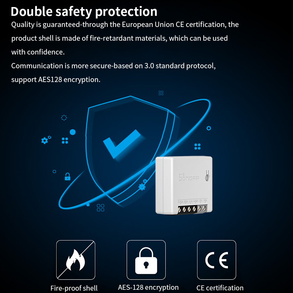 Sonoff zb mini zigbee 3,0 diy smart switch two-way switch app remote control smartthing voice control via google home alexa