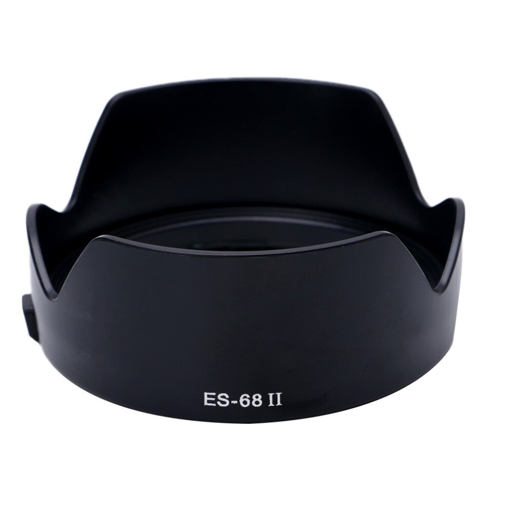 ES-68 II Bayonet Mount Lens Hood For Canon EF 50mm f/1.8 STM Lens Petal-M43