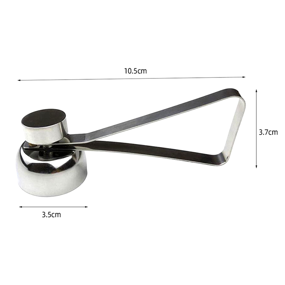 The stainless steel eggshell opener tool is ergonomically , adjustable in energy, durable, easy to use, and suitable for: Default Title