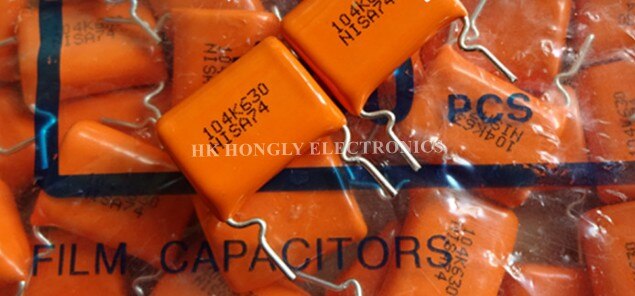 20PCS 104K630 104J630 0.1UF 630V 104 100N P=15mm Film Capacitor: 104K630