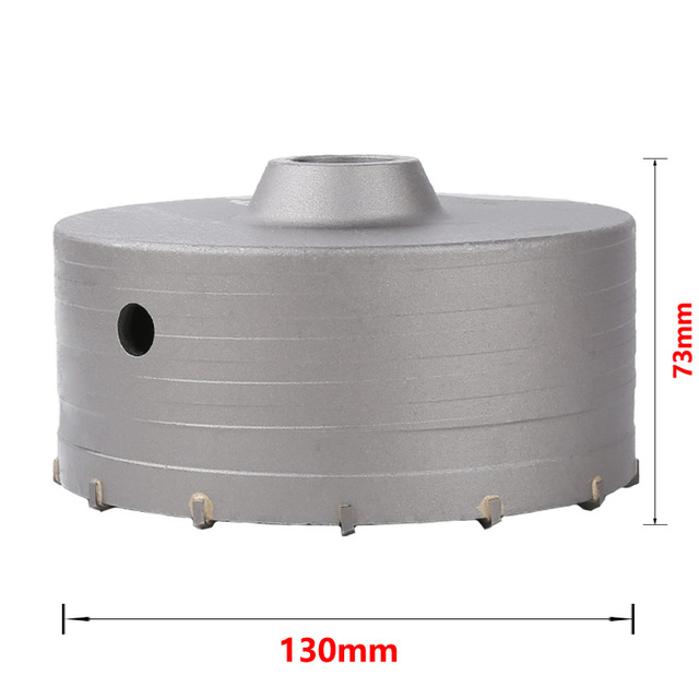 SDS MAX Concrete Wall Hole Saw Drill Bit Set Electric Hollow Core Drill Bit Cement Stone Brick Wall Air Conditioner Hole Opener