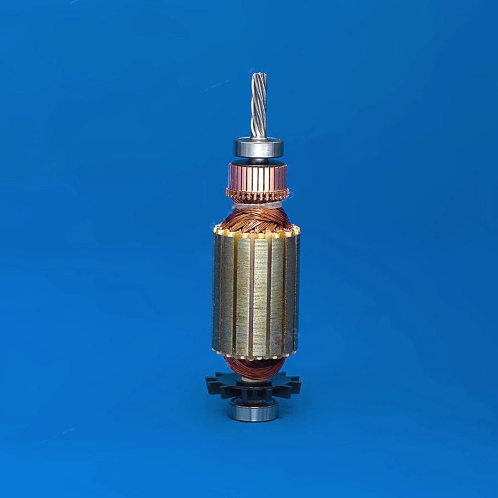 1pc Power Feed Armature Assembly ALSGS AL-310S ALB-310 AL-410 Table Feeder Accessories Speed Motor Rotor Milling Machine Parts