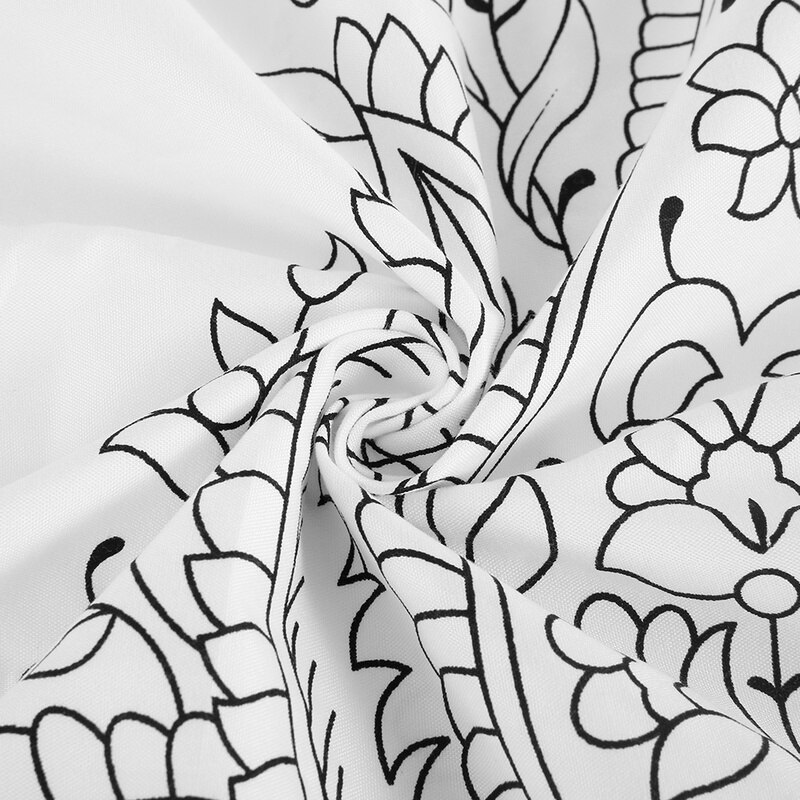 4pcs Simple Bedding Set with Pillowcase Duvet Cover Fitted Sheet Soft Printed Quilt Covers Home Decoration Bedclothes