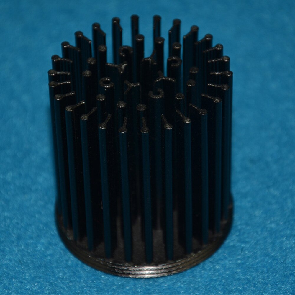 5 stk diy ledet-kjøleribbe  a1070 ren aluminium  d52*h25mm kjøleribber radiator til 3w-20w ledet vokse chip kolbe kjøligere kjøling