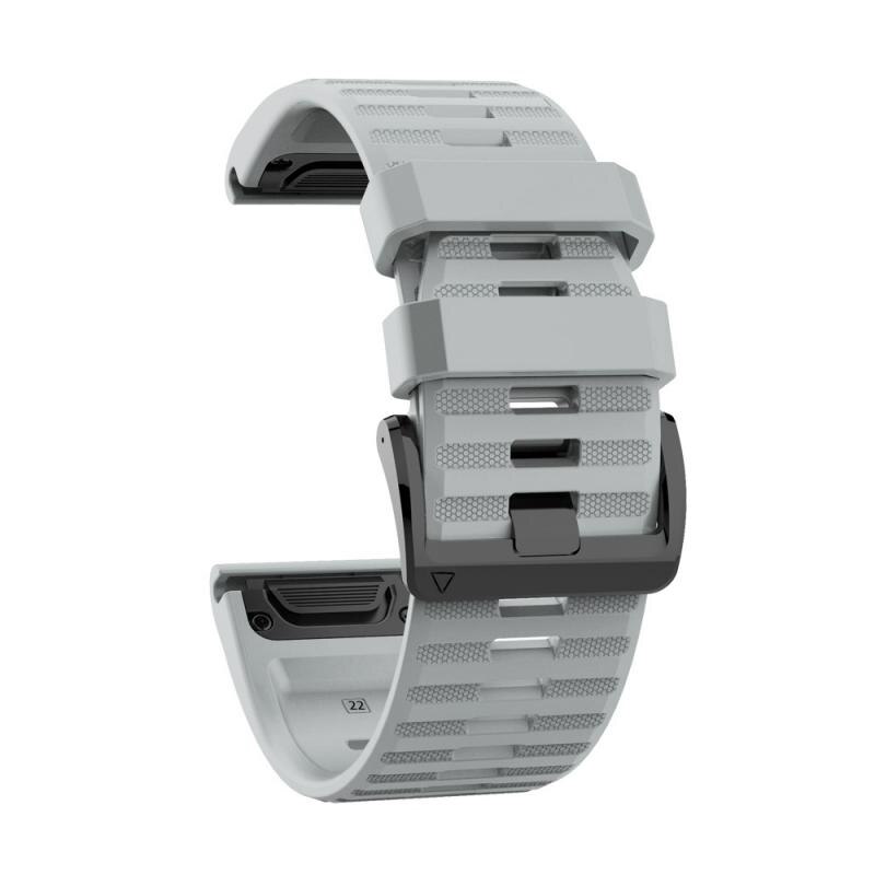 Weiche Silikon Ersatz Armband Strap Für Garmin Fenix 5/6 Bands Zubehör Sport Atmungsaktive Air Loch Wasser-Beweis Straps: 05