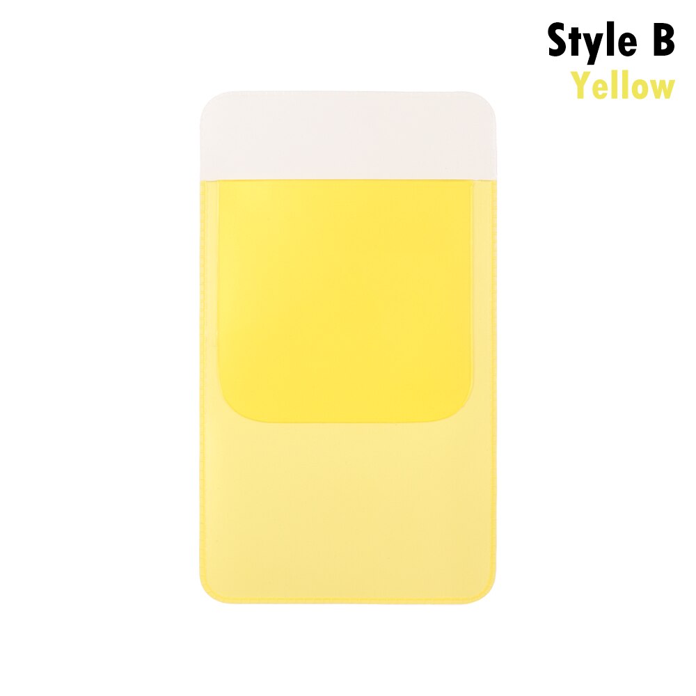 1Pc Kleurrijke Pvc Pocket Protector Lekvrije Pen Pouch Artsen Verpleegkundigen Zak Voor Pen Lekken Kantoor ziekenhuis Levert: Style B-yellow
