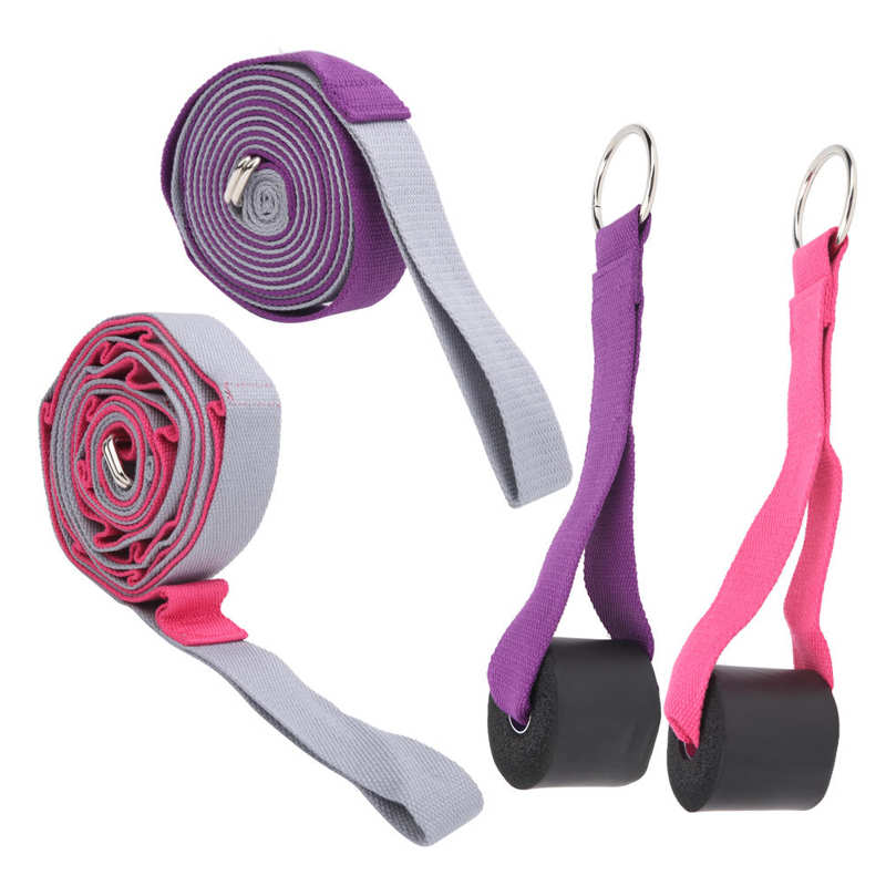 Yoga Pilates Bänder Beine dehnen Gürtel tanzen ziehen Band Ein Wort Pferd Trainer