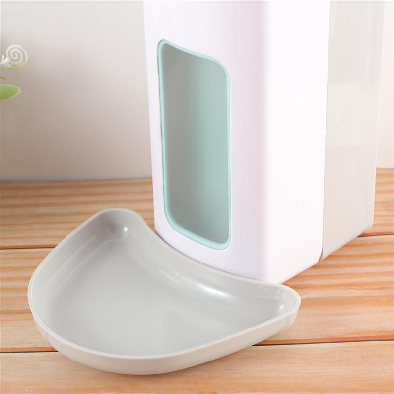 1000ML Manual Liquid Soap Dispenser Large Capacity Hand Sanitizing Machine Wall Mounted Elbow Pressing Soap Dispenser Container