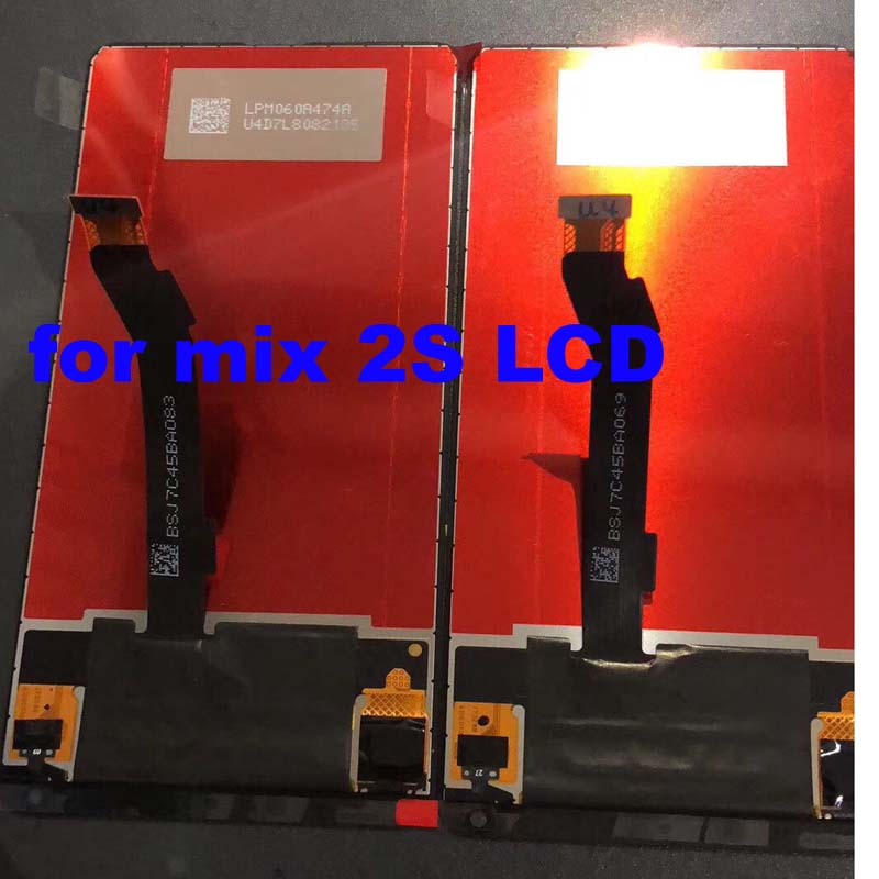 Original For 5.99 Xiaomi Mi Mix 2S LCD Display 10 Touch Screen Panel XiaoMI Mix2S LCD Digitizer Assembly Replacement Repair Part