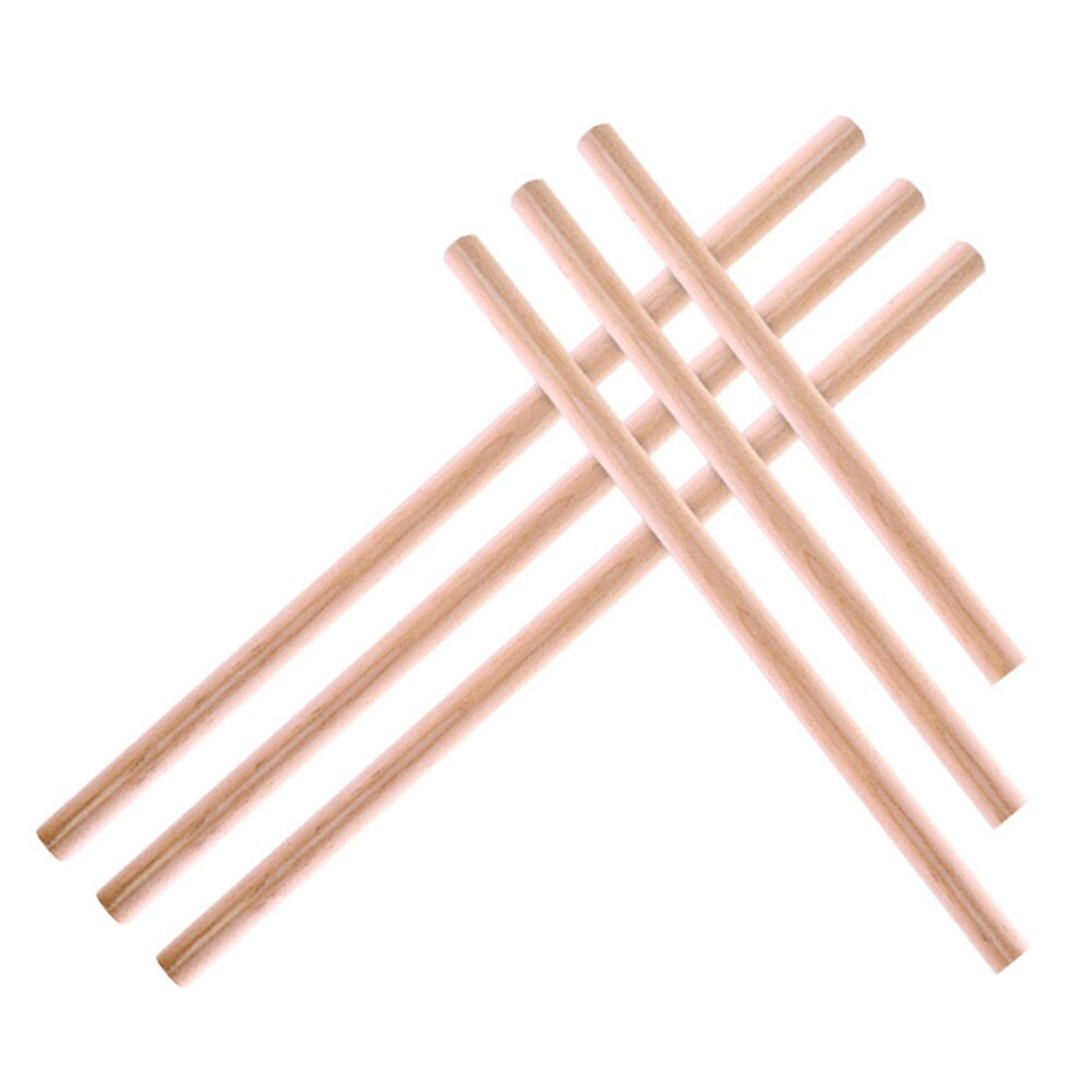 Paquete 2 Bastones De Yoga De Madera Para Gimnasia, Fitness Y Estiramiento - Mejora Postura Y Figura